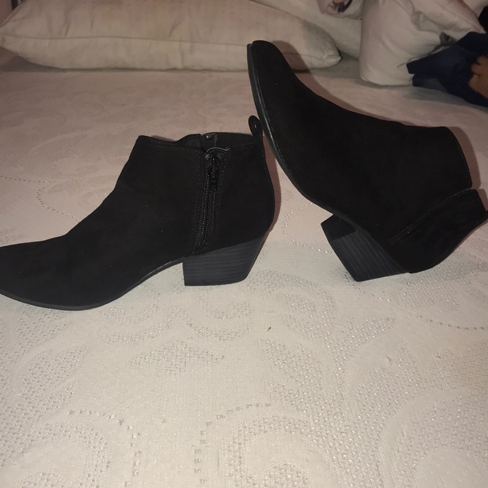 Black booties